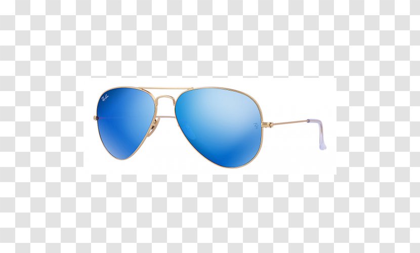 Ray-Ban Aviator Classic Sunglasses Flash - Rayban - Ray Ban Transparent PNG