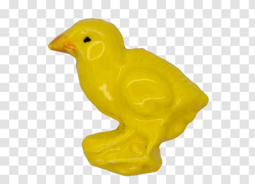 Beak Water Bird Figurine - Yellow - Chicken Little Transparent PNG