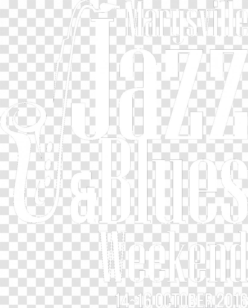 Paper White Line Art Font - Text - Jazz Poster Transparent PNG