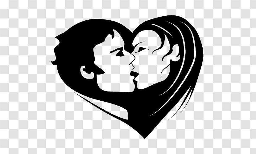 Vecteur Clip Art - Watercolor - Kissing Couple Transparent PNG