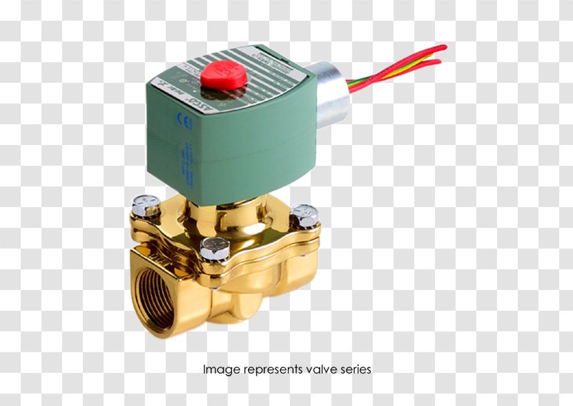 Solenoid Valve Control Valves Relief - National Pipe Thread Transparent PNG