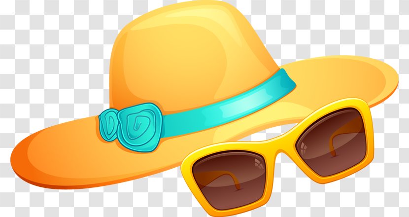 Hat Goggles Sunglasses - Summer - Cliparts Transparent PNG