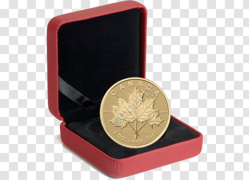 Gold Coin Canada Silver - Maple Transparent PNG