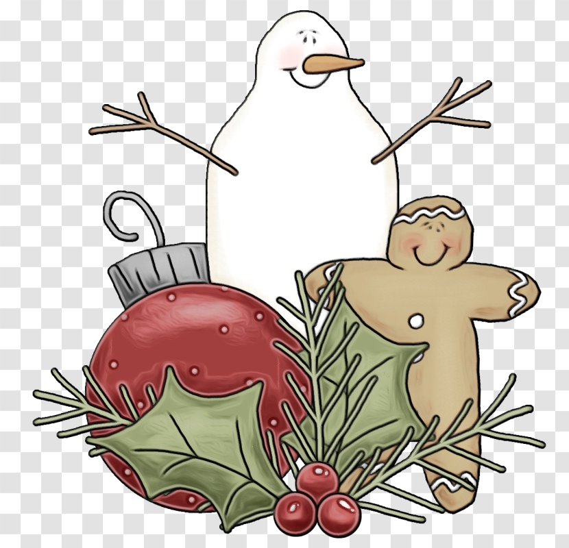 Cartoon Colorado Spruce Christmas Eve Bird Plant Transparent PNG