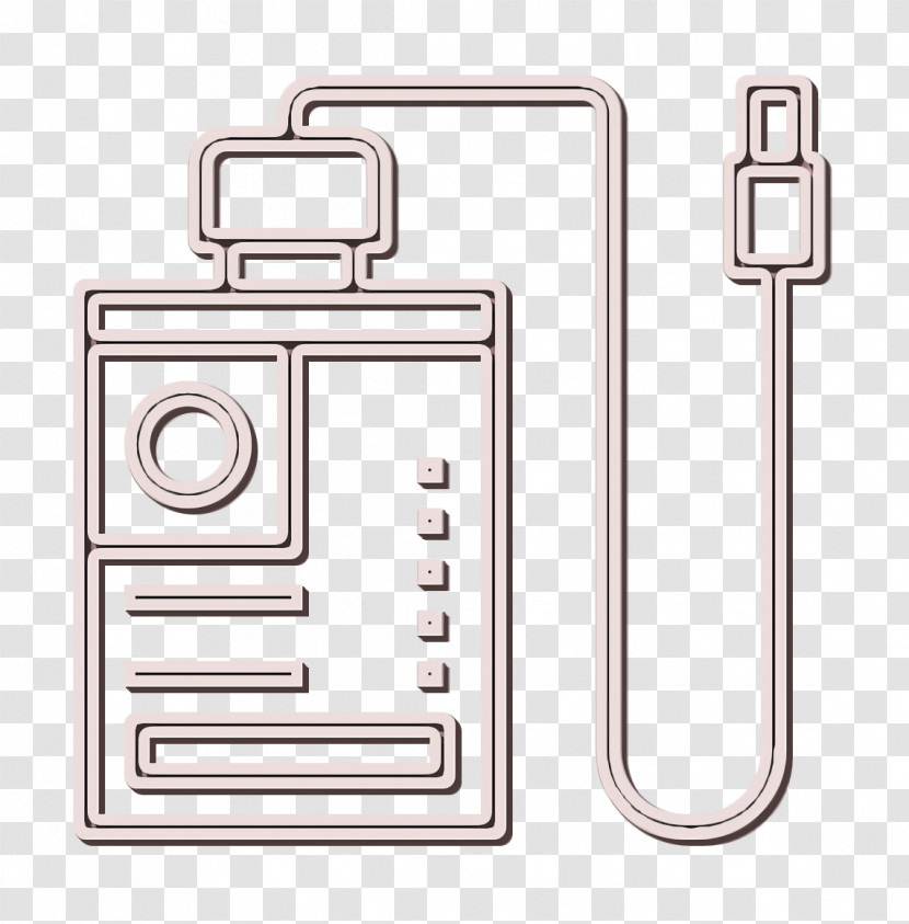 Power Bank Icon Charger Icon Photography Icon Transparent PNG