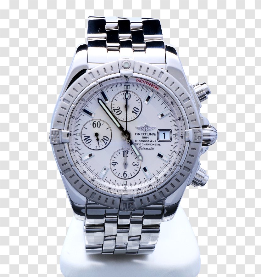 Watch Strap Breitling Chronomat - Platinum Transparent PNG