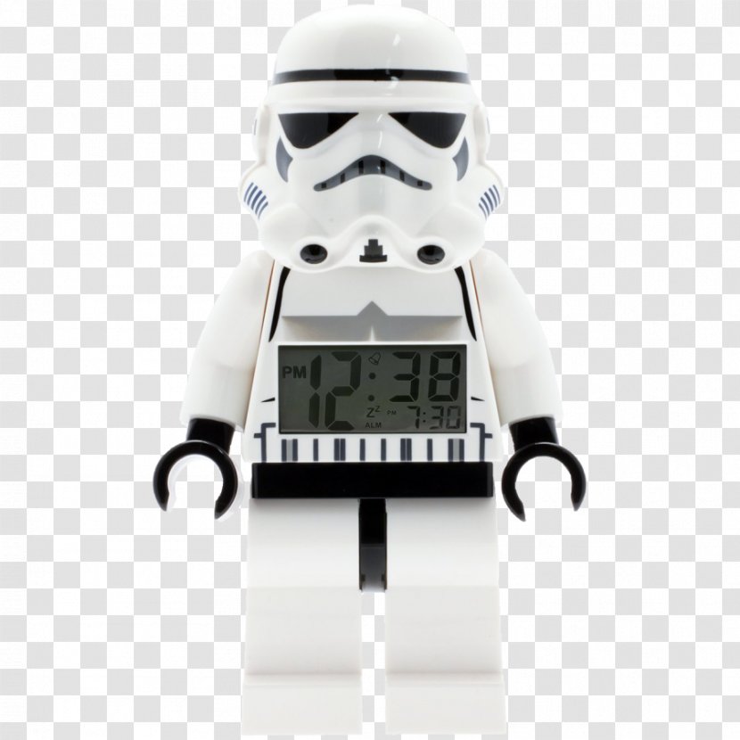 Stormtrooper Anakin Skywalker Alarm Clocks Lego Star Wars Minifigure Transparent PNG