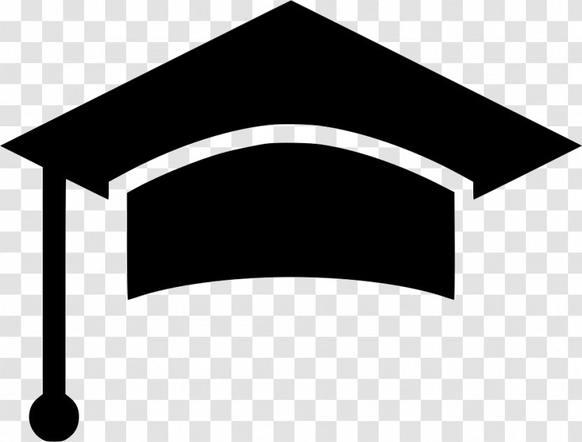 Degree Symbol Academic University College - Black And White - Graduation Ceremony Transparent PNG