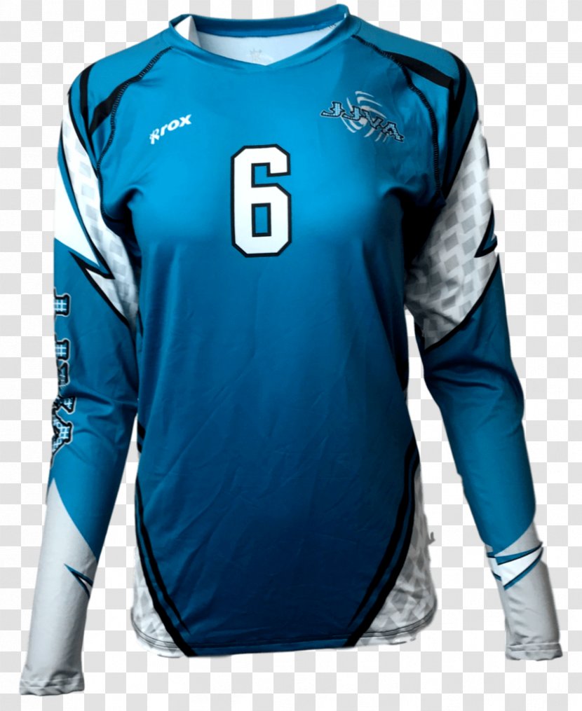 Sports Fan Jersey T-shirt Sleeve Volleyball - Sportswear Transparent PNG