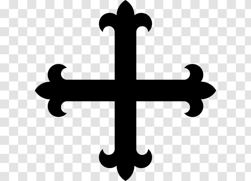 Crosses In Heraldry Cross Fleury Christian Moline - Free Elements Transparent PNG