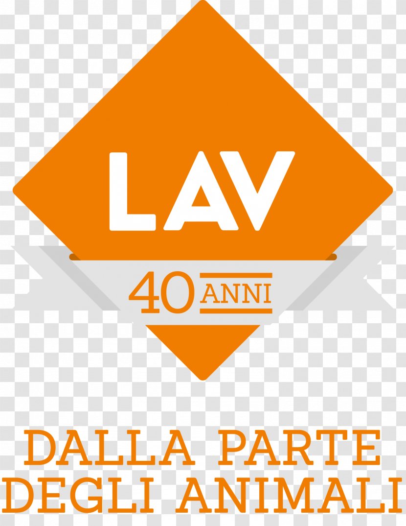 Logo Brand Lega Anti Vivisezione Font Symbol - Orange - Cmyk Files Transparent PNG