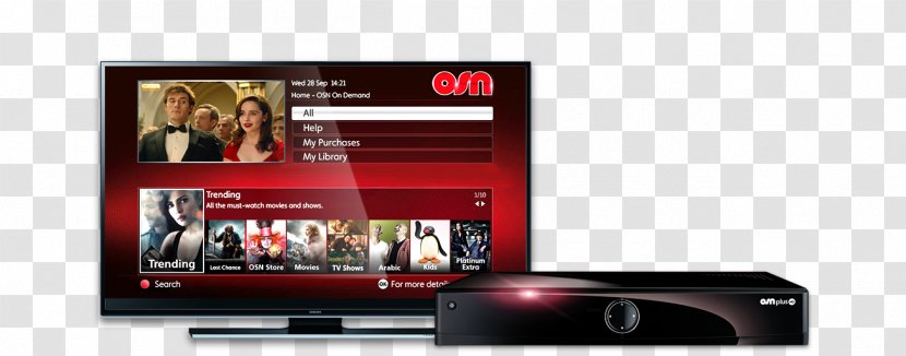 Osn Store High-definition Television United Arab Emirates - Highdefinition - Internet Transparent PNG