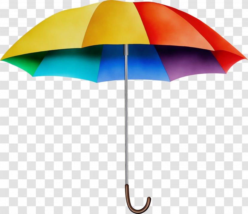 Watercolor Rainbow - Umbrella - Lamp Shade Transparent PNG