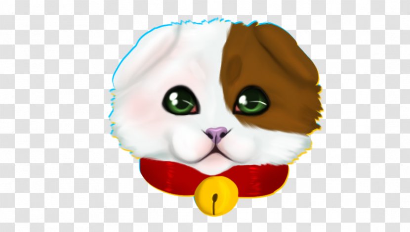 Whiskers Cat Snout Cartoon - Head Transparent PNG