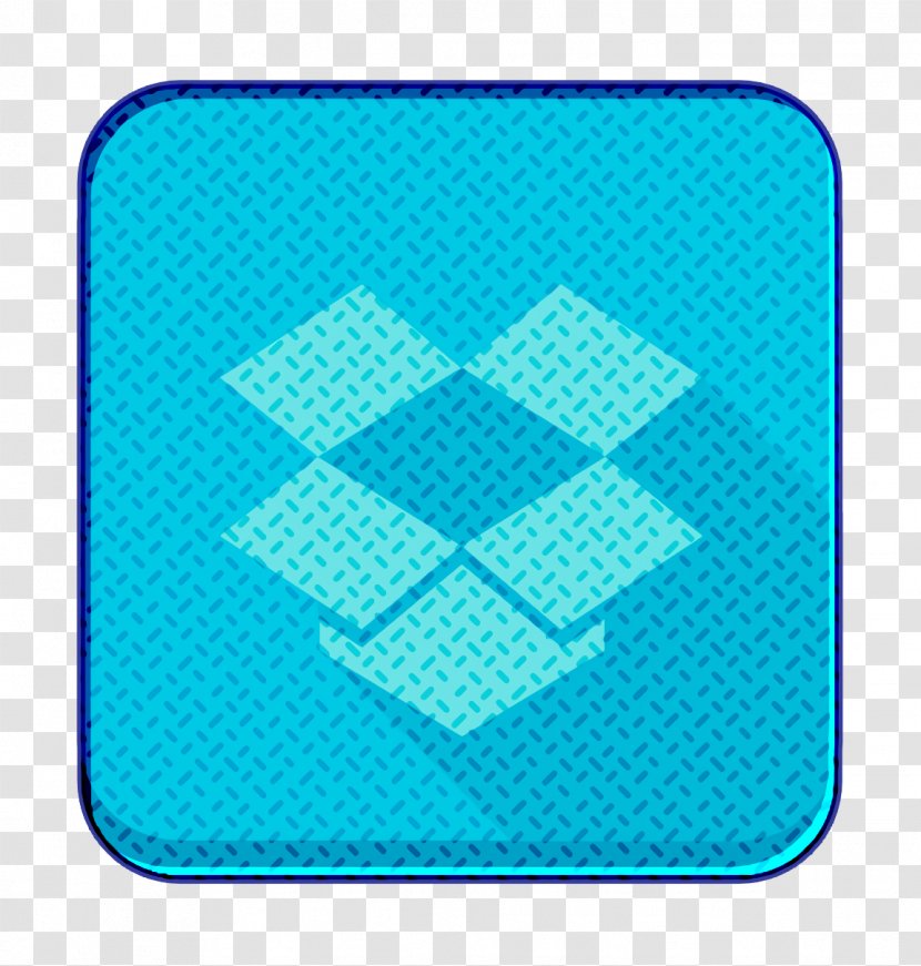 Cloud Icon Dropbox Storage - Electric Blue - Azure Transparent PNG