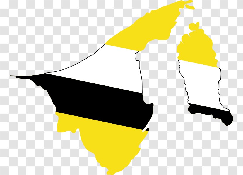 Flag Of Brunei Map Wikimedia Commons Transparent PNG