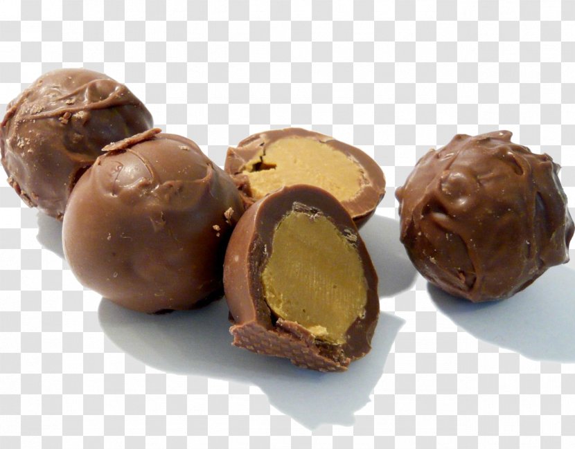 Chocolate Truffle Bourbon Ball Balls Banoffee Pie Chocolate-coated Peanut - Recipe Transparent PNG