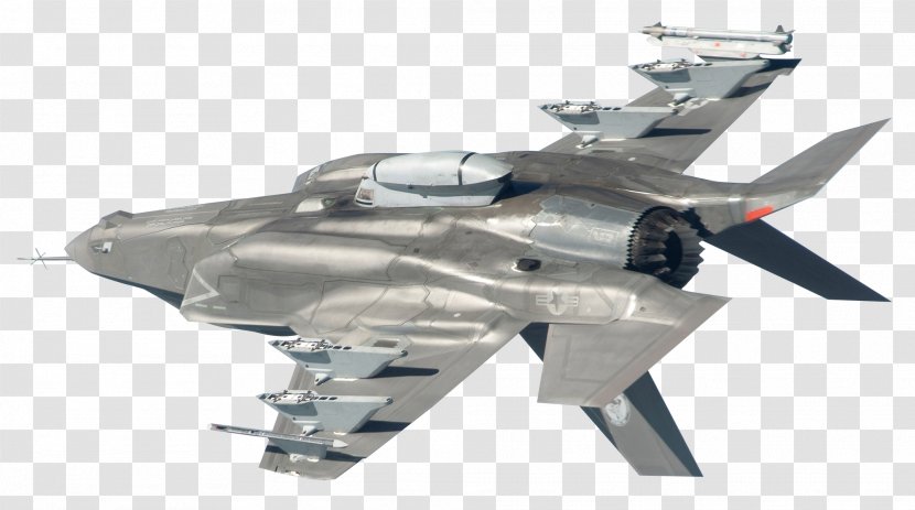 Airplane Lockheed Martin F-35 Lightning II Fighter Aircraft - Helicopter - Military Jet Transparent PNG