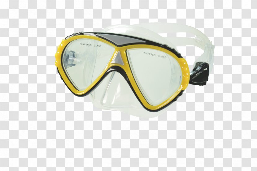 Diving & Snorkeling Masks Equipment Goggles Underwater Glasses - Toughened Glass - Swimming Transparent PNG