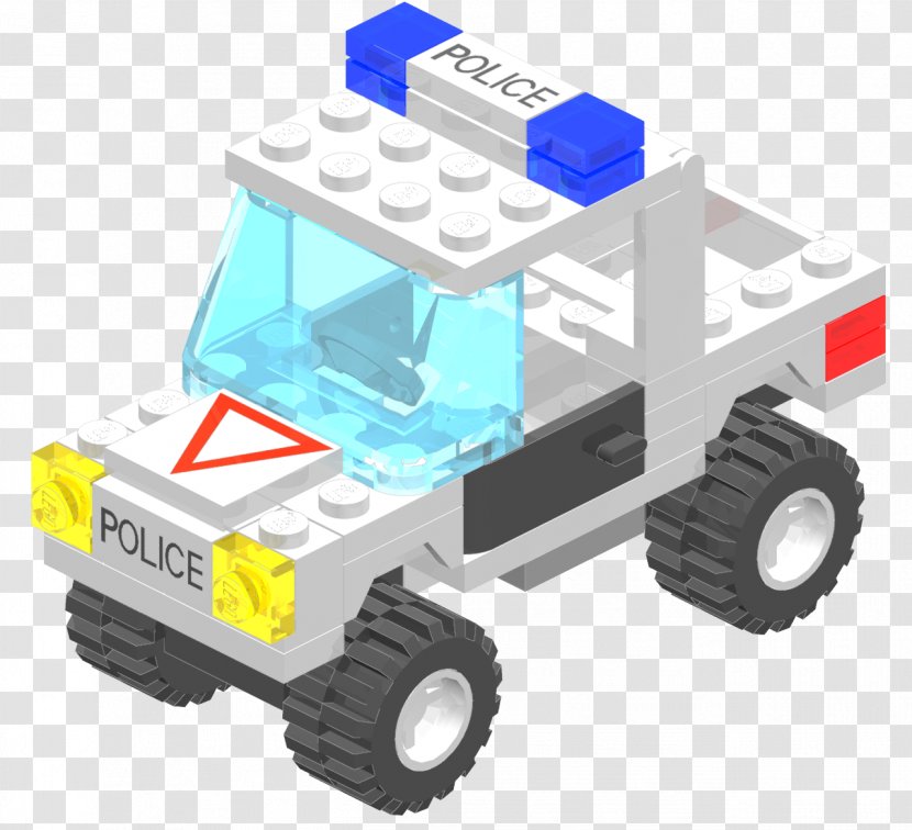 Police Car Vehicle Toy LEGO - Automotive Exterior Transparent PNG