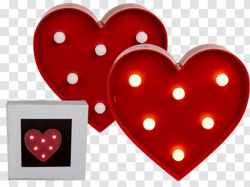Light Valentine's Day Heart Gift Love - Lighting - Home Decoration Materials Transparent PNG