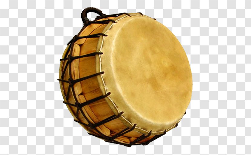 Janggu Drum Samul Nori Kkwaenggwari Jing - Cartoon Transparent PNG