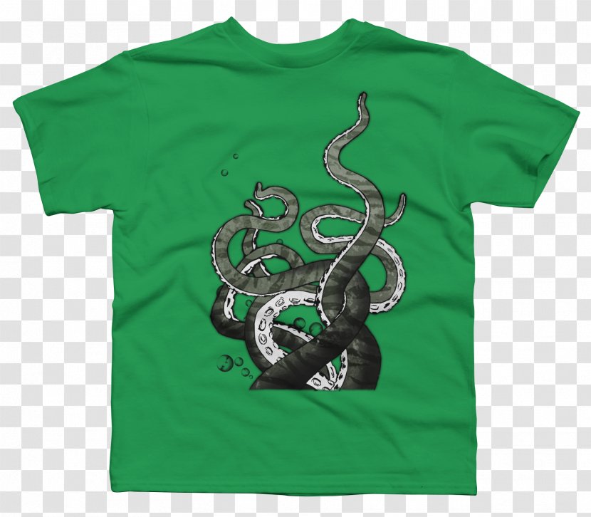 T-shirt Clothing Hoodie Lawn Mowers - Crop Top - Octopus Transparent PNG