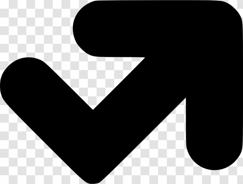 Logo Brand Line Font - Black And White Transparent PNG