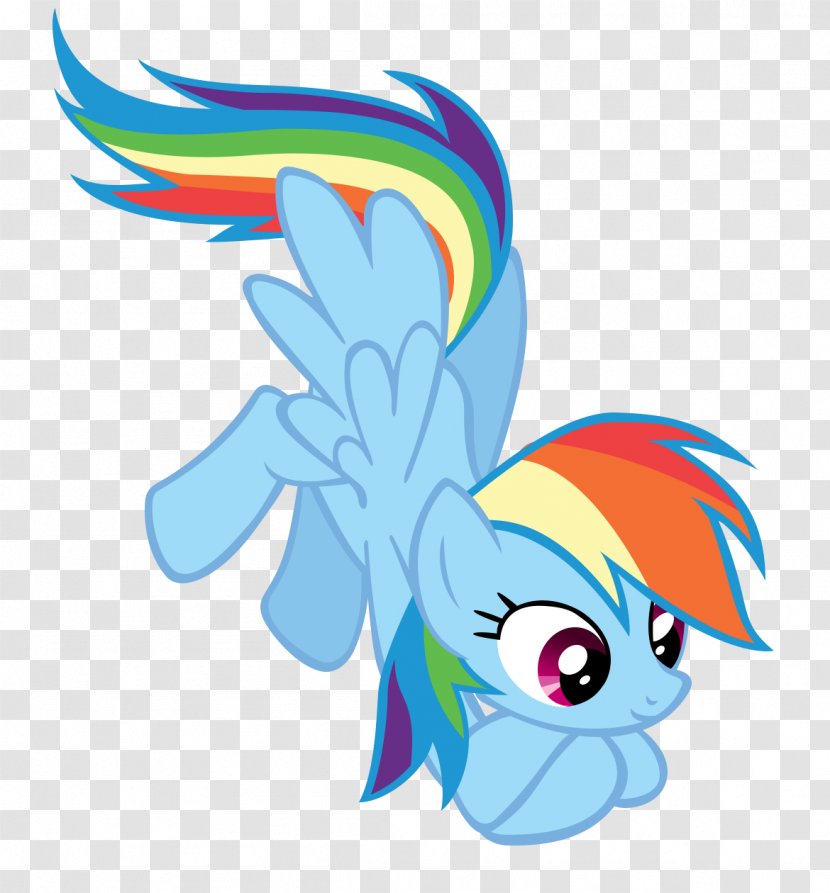 Rainbow Dash My Little Pony Rarity - Cartoon Transparent PNG