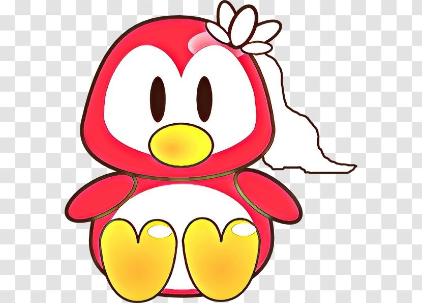 Red White Cartoon Yellow Pink - Cheek - Heart Transparent PNG