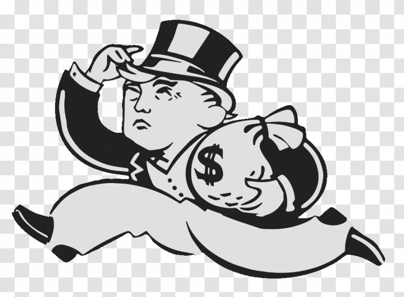 Rich Uncle Pennybags Monopoly Board Game Party Coloring Book - Watercolor - Tax Day Transparent PNG