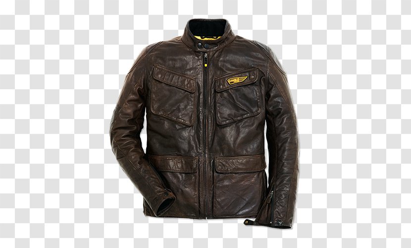 Ducati Scrambler Leather Jacket Motorcycle - Riding Gear Transparent PNG