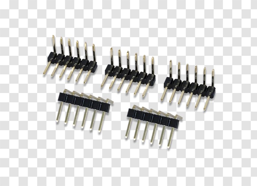 Right Angle Pmod Interface Electrical Connector Microcontroller - Electronics - Robot Circuit Board Transparent PNG