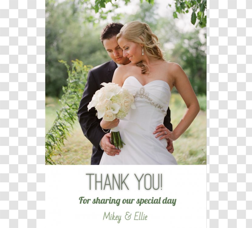 Wedding Invitation Bride Photography Flower Bouquet - Formal Wear Transparent PNG