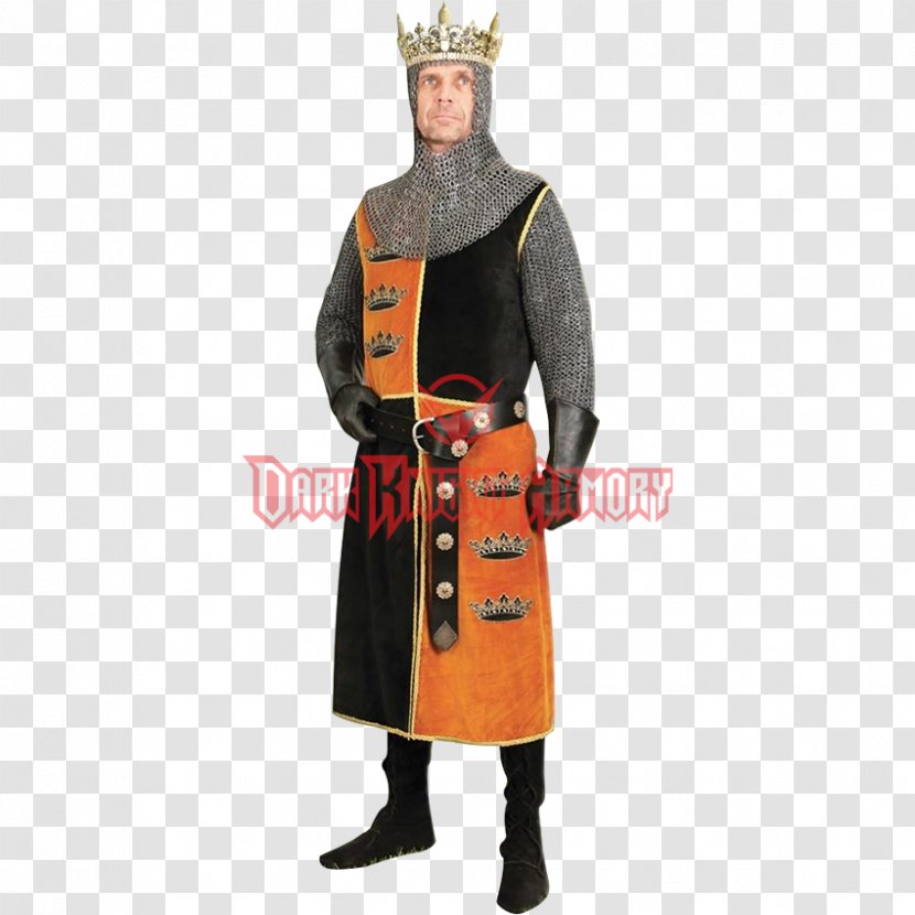 Robe King Arthur Tunic Costume Knight Transparent PNG