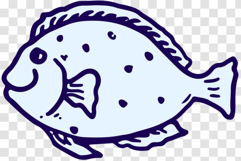 Clip Art Fish Purple Line Product Transparent PNG