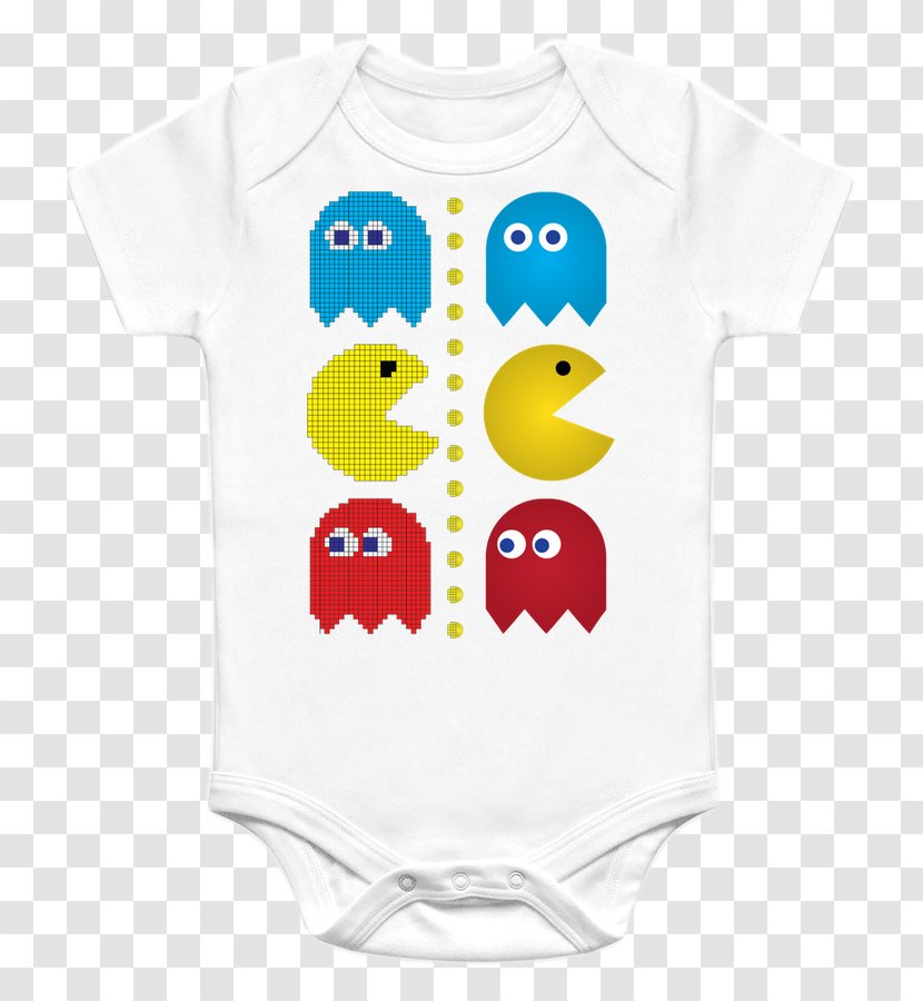 Baby & Toddler One-Pieces T-shirt Onesie Pac-Man Gamer - Sweatshirt - Vine Man Transparent PNG