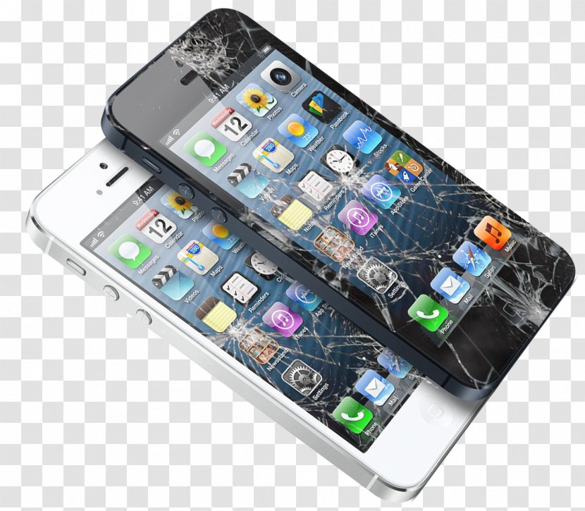 Smartphone IPhone 4S 5s Apple Telephone - Multimedia Transparent PNG