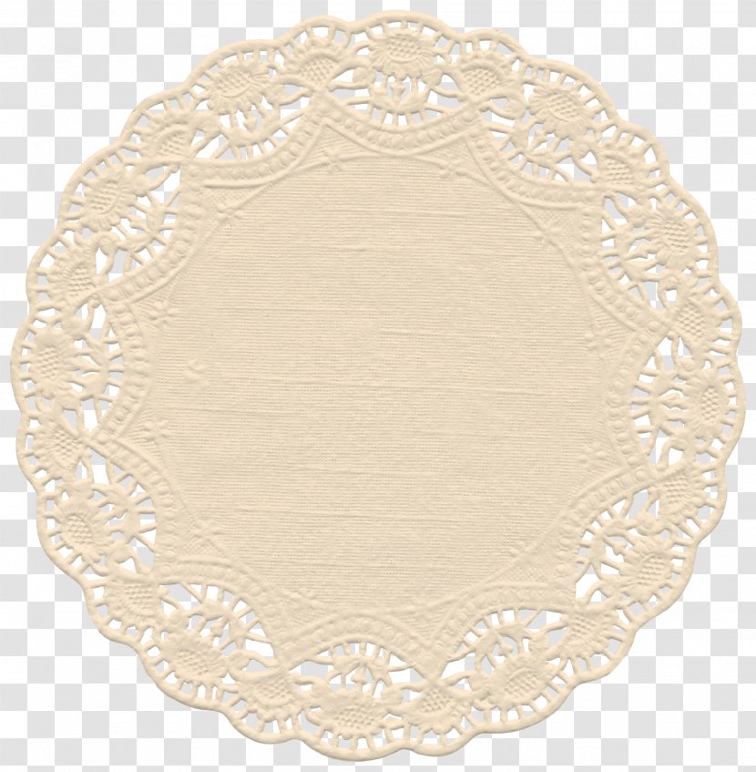 Paper Doily - Oval - Serveware Transparent PNG