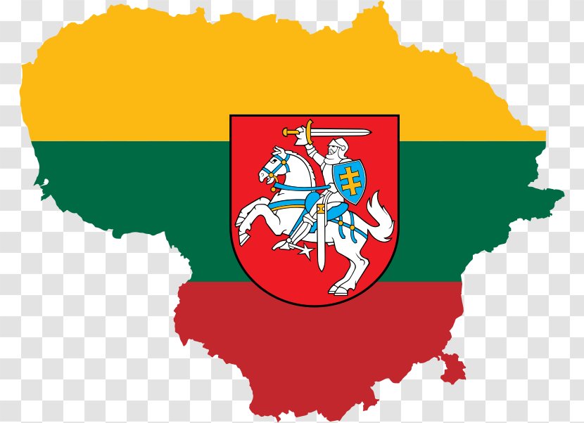 Coat Of Arms Lithuania Flag - Luxembourg - Lithuanian Transparent PNG