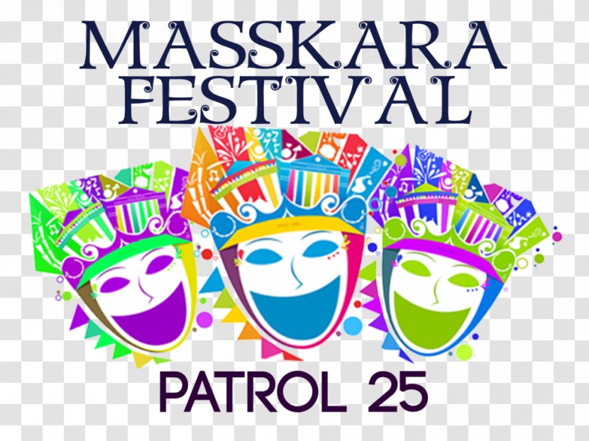 MassKara Festival Image Vector Graphics - Text - Masskara Poster Transparent PNG