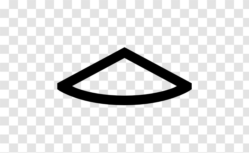 Line Triangle Font - Symbol - First Class Transparent PNG