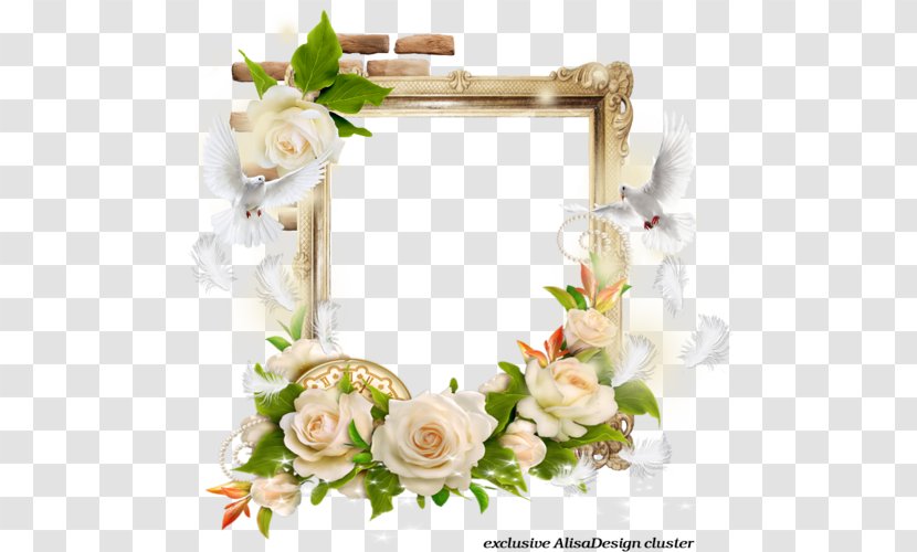 Picture Frames Wedding Decorative Arts Photography Floral Design - Rose Family Transparent PNG