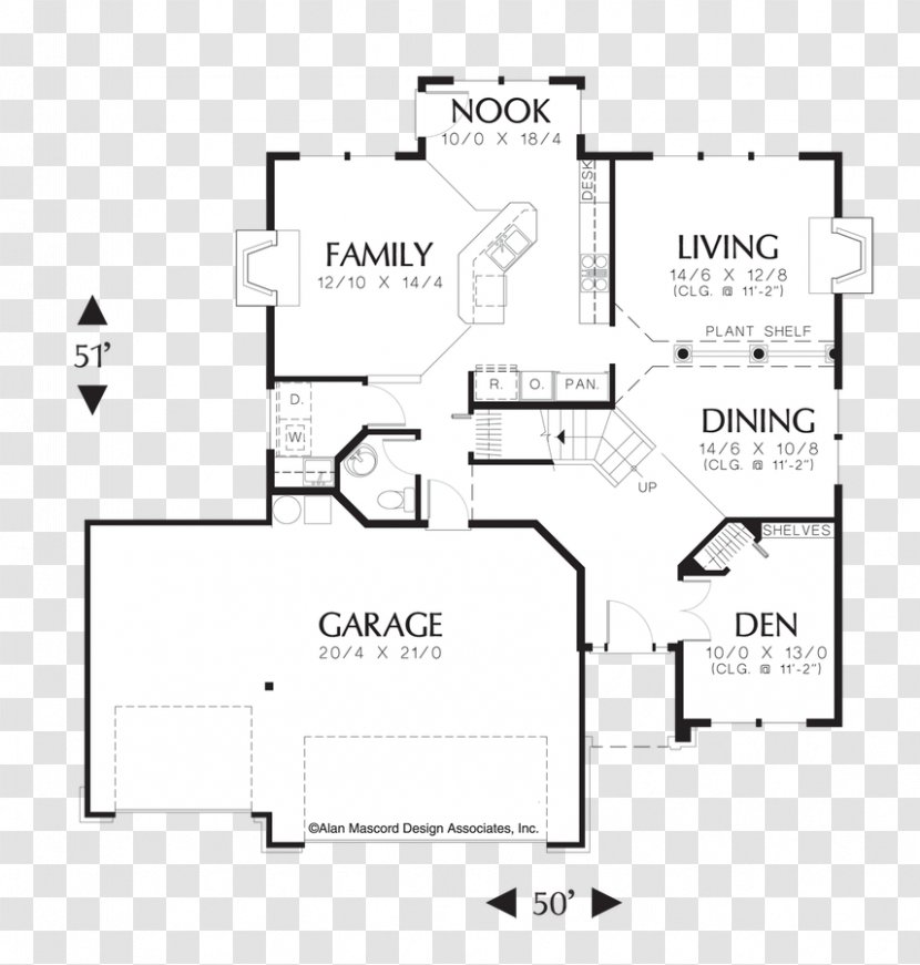 Floor Plan Line - Drawing - Design Transparent PNG