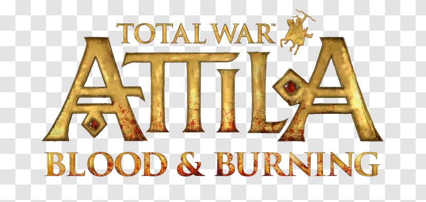 Total War: Attila Logo Brand Font - Text - War Resource Map Transparent PNG