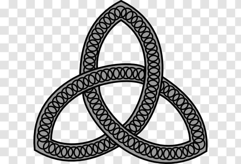 Celtic Knot Celts Symbol Clip Art - Black And White Transparent PNG