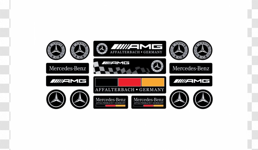 Mercedes-Benz Sticker Sitzordnung Logo Decal - Mercedes Benz Transparent PNG