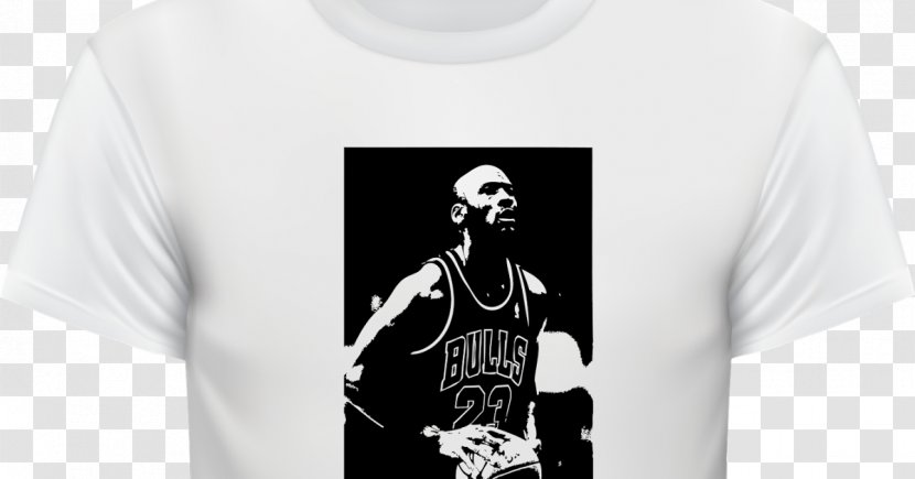 T-shirt Clothing Sleeve Outerwear - Michael Jordan Transparent PNG