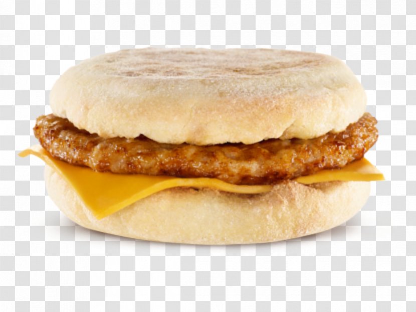 McDonald's Sausage McMuffin Breakfast Sandwich Hamburger Bacon, Egg And Cheese - Nutrition Facts Label Transparent PNG