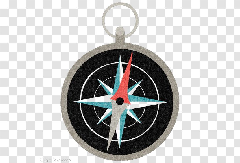 Illustrator Illustration - Cartoon - Compass Transparent PNG